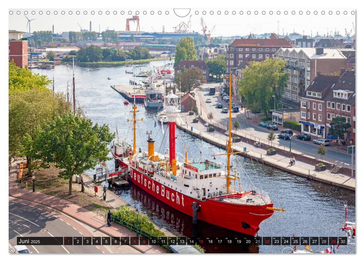 Bild: 9783435490448 | EMDEN Seehafenstadt mit Flair (Wandkalender 2025 DIN A3 quer),...