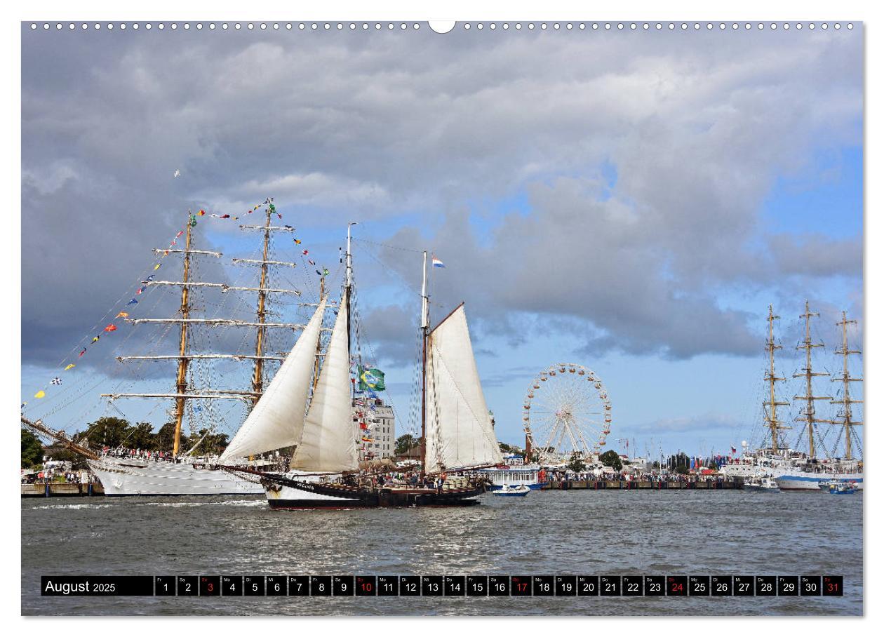 Bild: 9783435231140 | Warnemünde und Rostock, Perlen an der Ostsee (Wandkalender 2025 DIN...