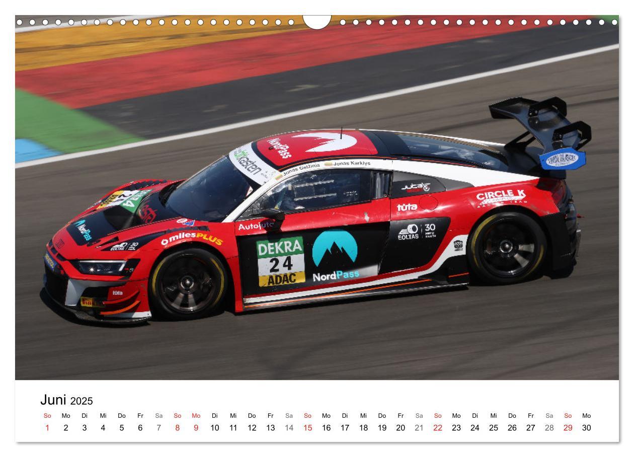 Bild: 9783435839520 | Die Vier Ringe im Motorsport (Wandkalender 2025 DIN A3 quer),...