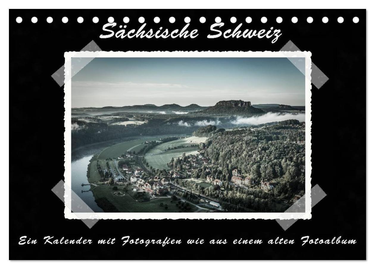 Cover: 9783383616570 | Sächsische Schweiz (Tischkalender 2024 DIN A5 quer), CALVENDO...