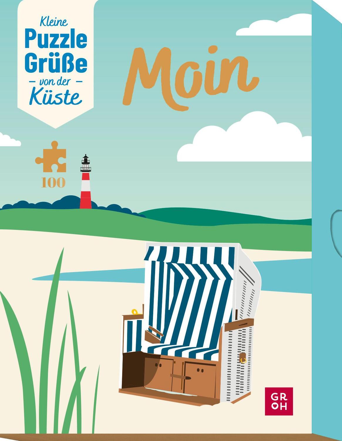 Cover: 4036442012543 | Moin! Kleine Puzzle-Grüße von der Küste | Groh Verlag | Spiel | 100 S.