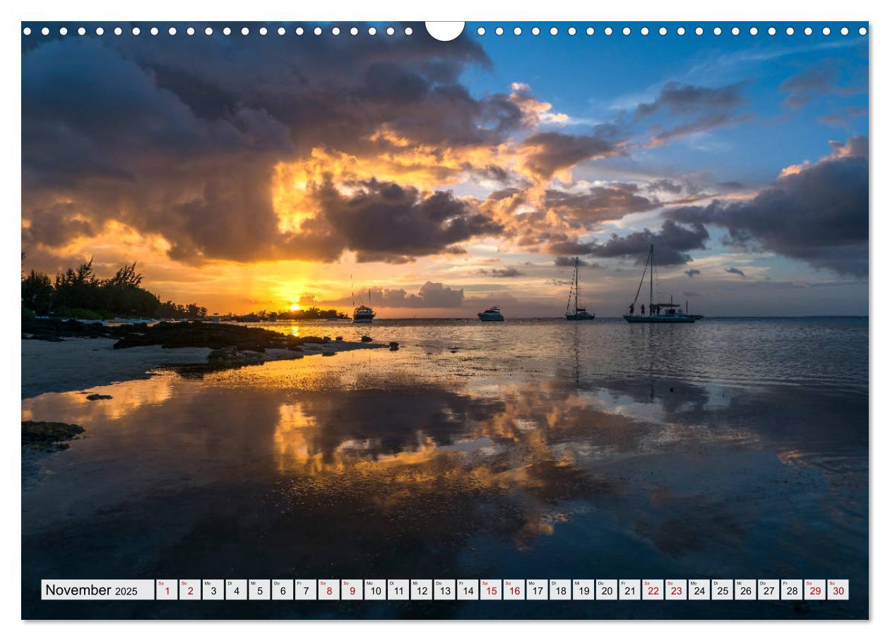 Bild: 9783435288113 | Traumstrände auf Mauritius (Wandkalender 2025 DIN A3 quer),...