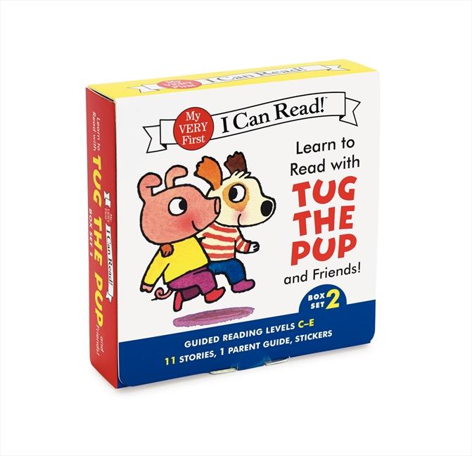 Cover: 9780062266910 | Learn to Read with Tug the Pup and Friends! Box Set 2 | Julie M. Wood