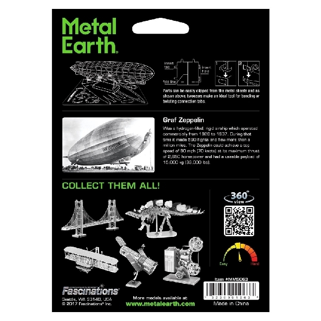 Bild: 32309010633 | Metal Earth: Graf Zeppelin | Steel Model Kit | Stück | 2018 | InVento