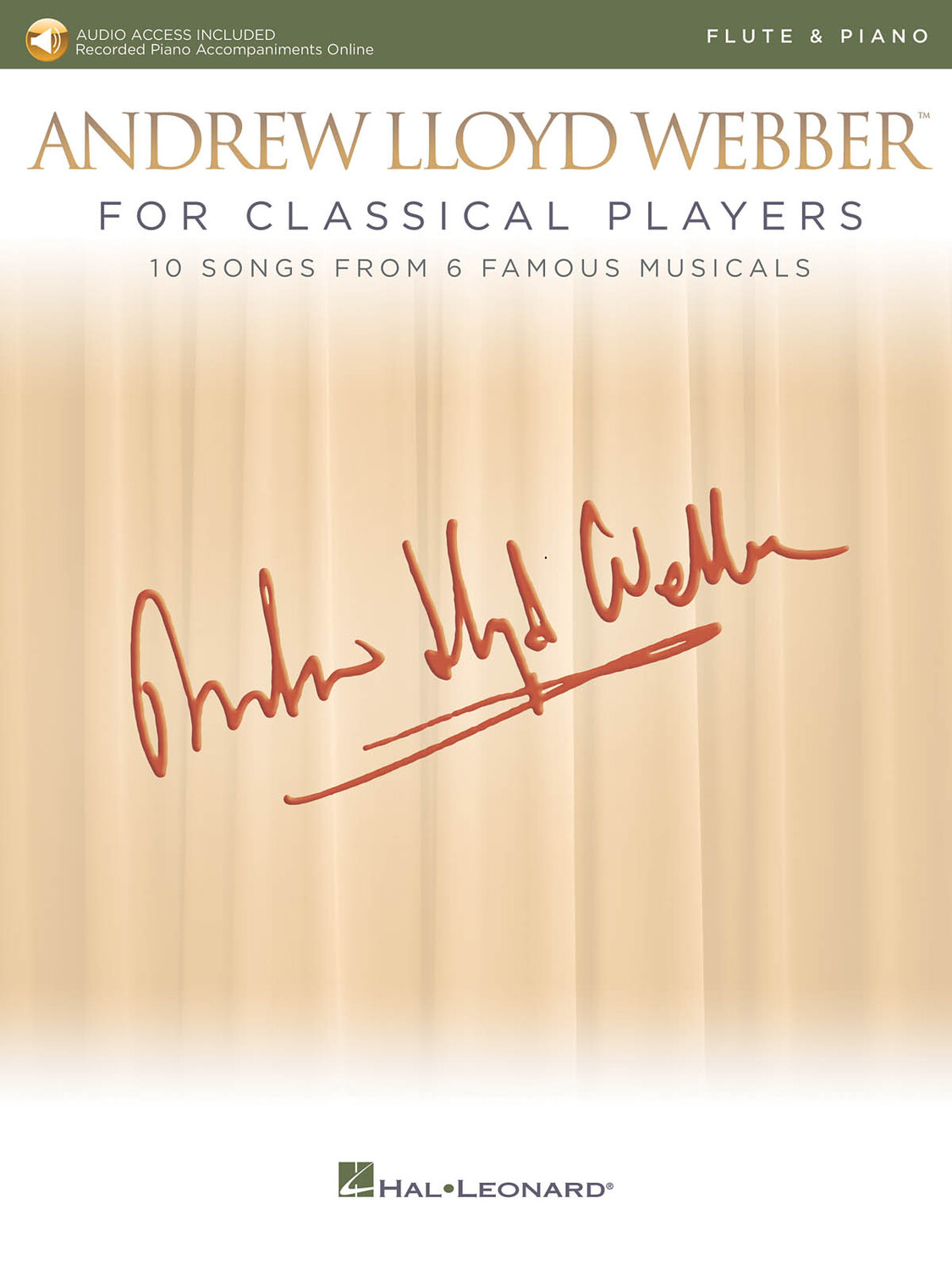Cover: 888680744731 | Andrew Lloyd Webber for Classical Players | 10 Songs from 6 Musicals