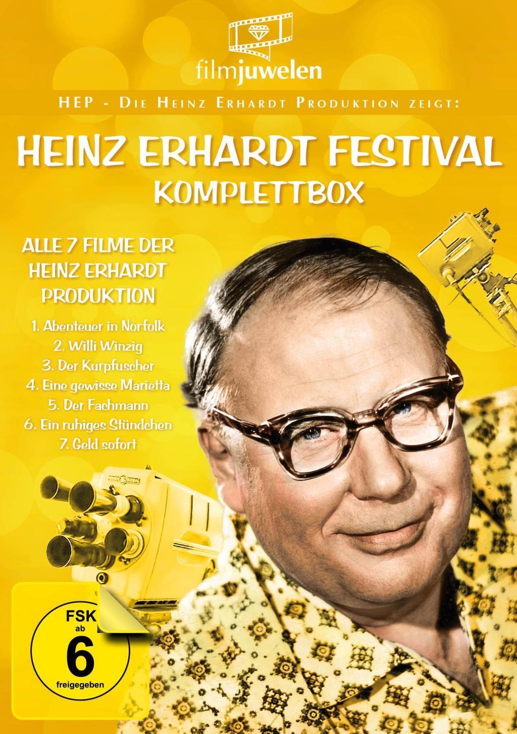 Cover: 4042564161595 | Heinz Erhardt Festival - Komplettbox (HEP - Die Heinz Erhardt...