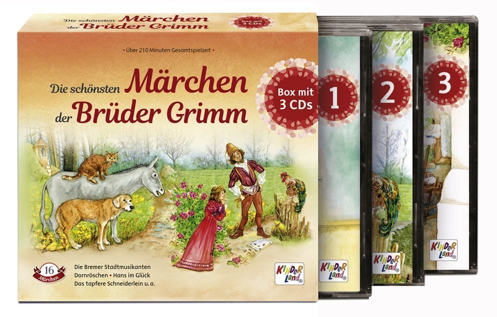 Cover: 9783957066022 | Die schönsten Märchen der Brüder Grimm, Audio-CD | Audio-CD | 210 Min.