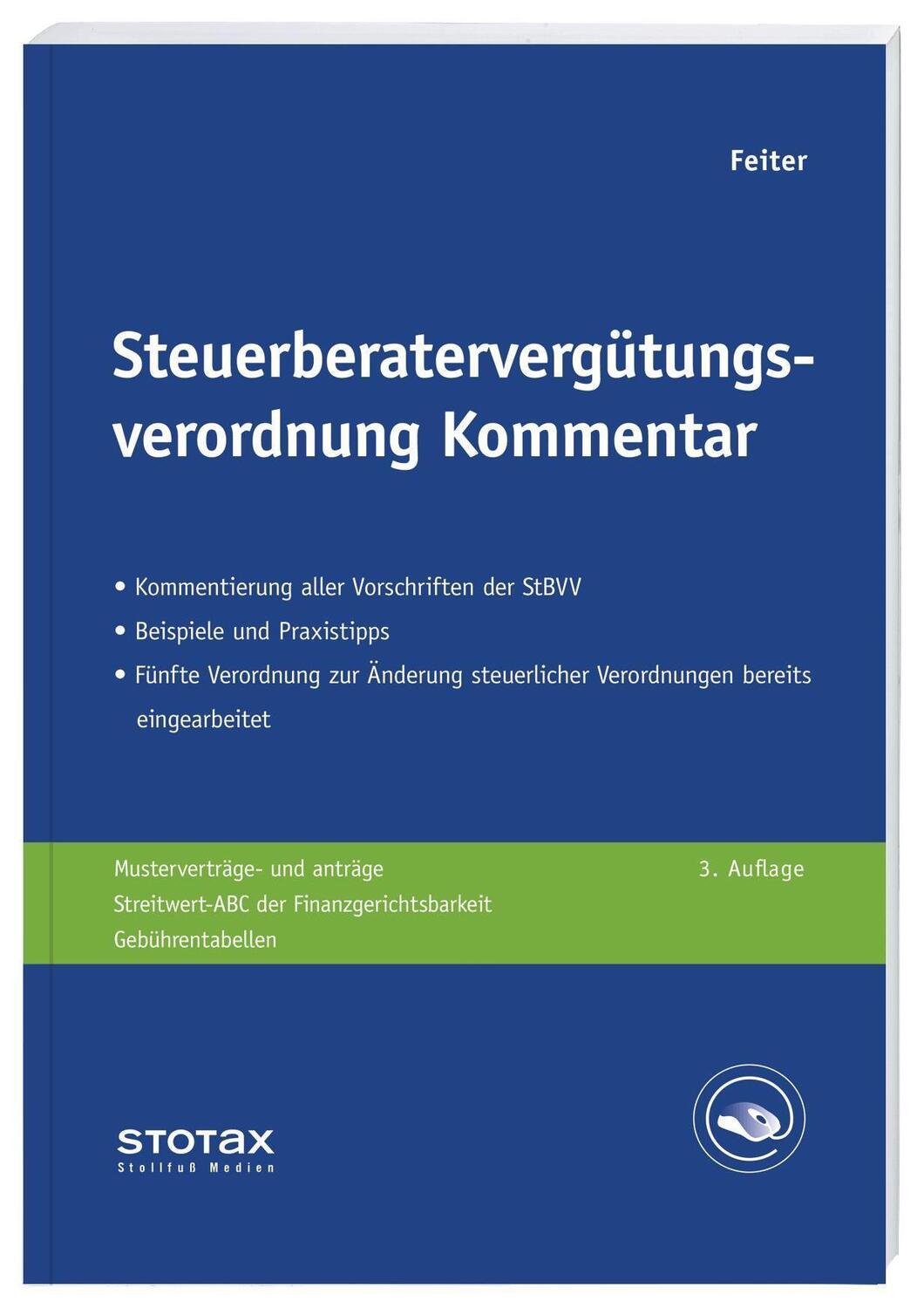 Cover: 9783083194026 | Steuerberatervergütungsverordnung Kommentar | Buch | Deutsch | 2020