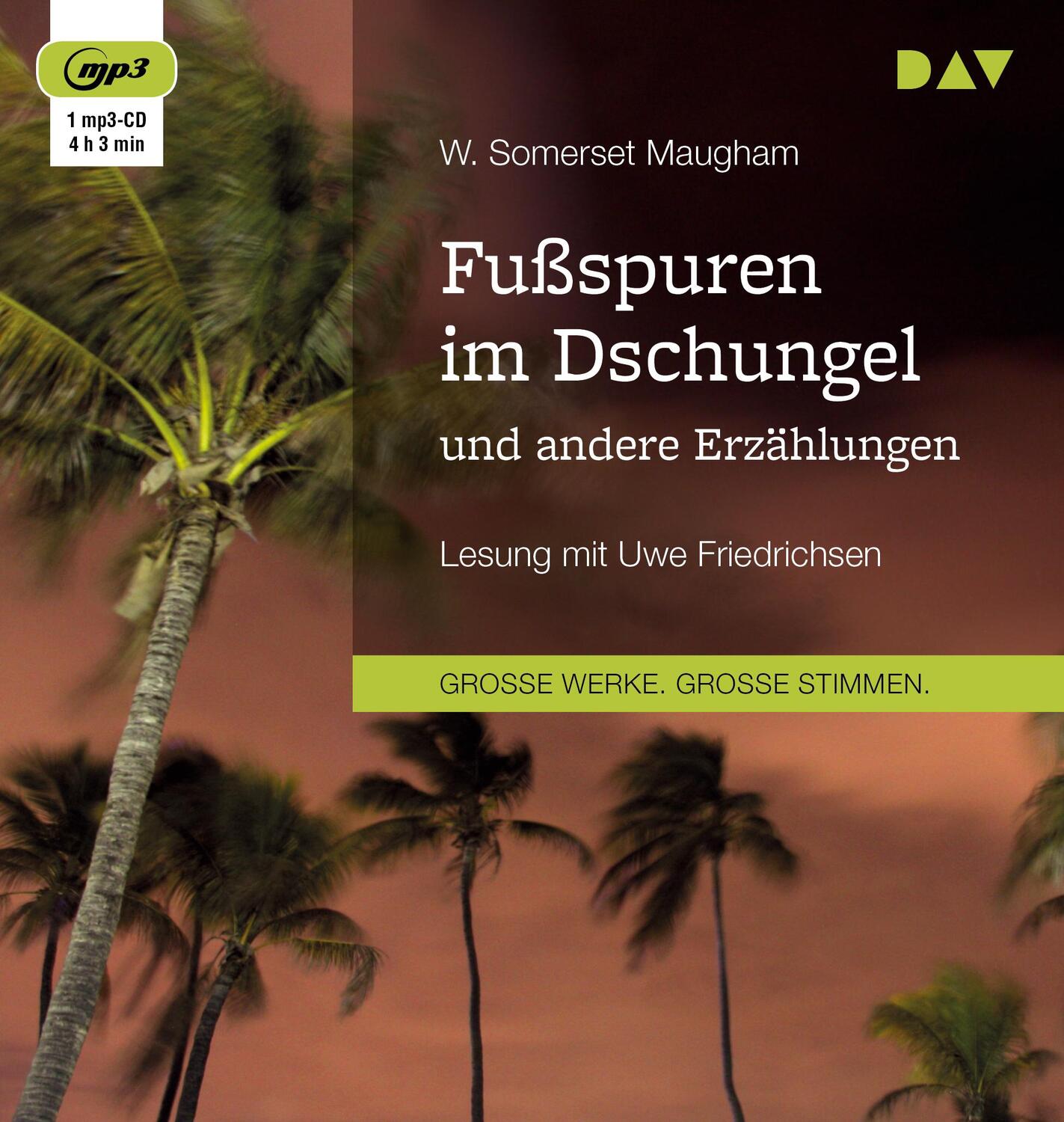 Cover: 9783742409072 | Fußspuren im Dschungel und andere Erzählungen | W. Somerset Maugham