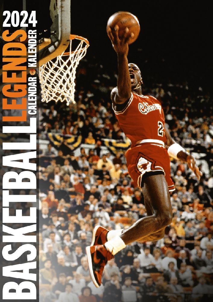 Cover: 9781960825117 | Basketball Legenden: Kalender 2024 | Michael Jordan (u. a.) | Kalender