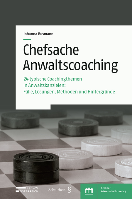 Cover: 9783704688972 | Chefsache Anwaltscoaching | Johanna Busmann | Buch | Deutsch