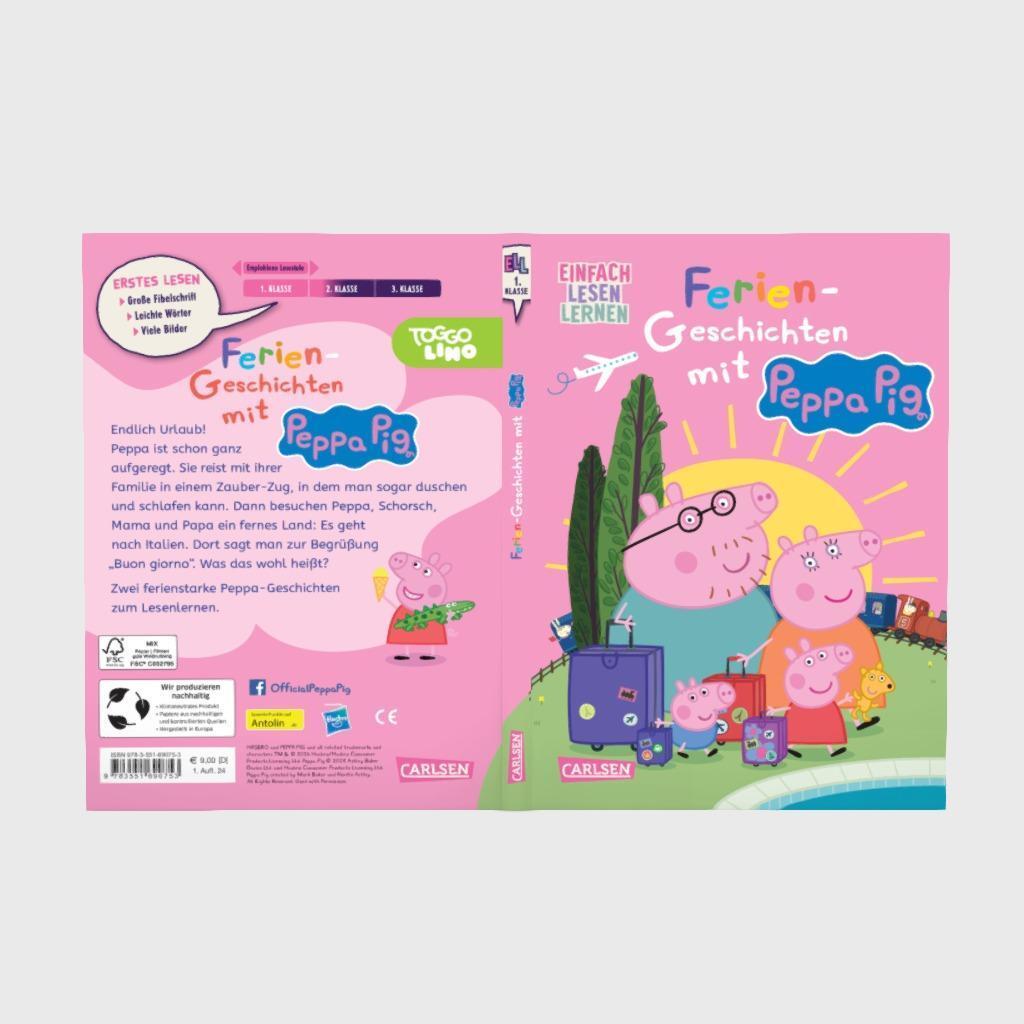 Bild: 9783551690753 | Peppa Wutz: Ferien-Geschichten mit Peppa Pig | Steffi Korda | Buch