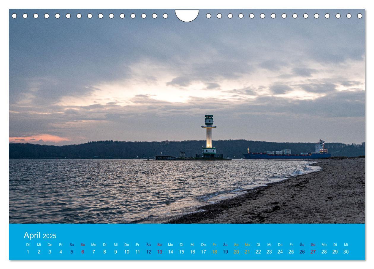 Bild: 9783435084838 | An der Kieler Förde (Wandkalender 2025 DIN A4 quer), CALVENDO...