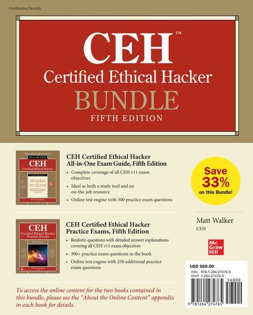 Cover: 9781264274765 | CEH Certified Ethical Hacker Bundle | Matt Walker | Taschenbuch | 2022