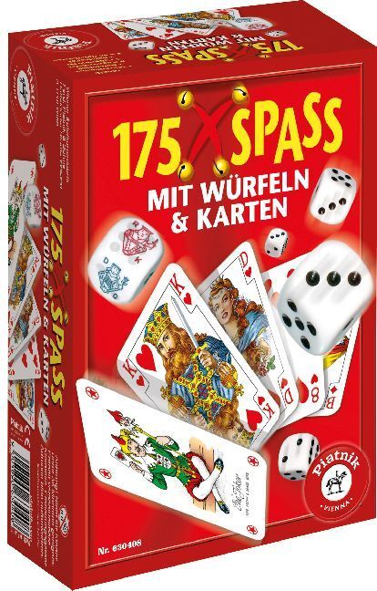 Cover: 9001890630408 | 175 x Spaß mit Würfeln & Karten (Spielesammlung) | Spiel | Deutsch