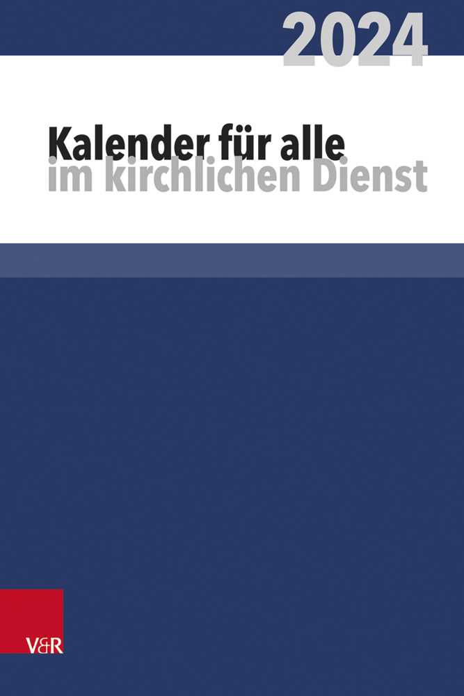 Cover: 9783525600245 | Kalender für alle im kirchlichen Dienst | 2024 | Heinz Behrends | Buch