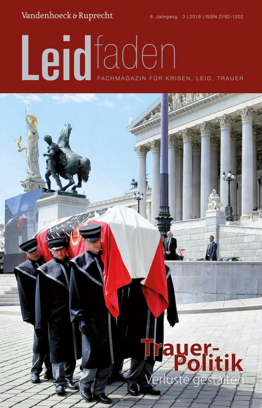 Cover: 9783525406700 | TrauerPolitik - Verluste gestalten | Leidfaden 2019, Heft 3 | Buch