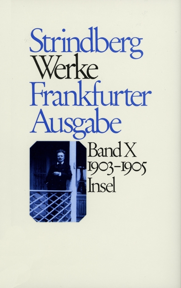 Cover: 9783458142027 | 1903-1905 | Hrsg. v. Walter Baumgartner | August Strindberg | Buch