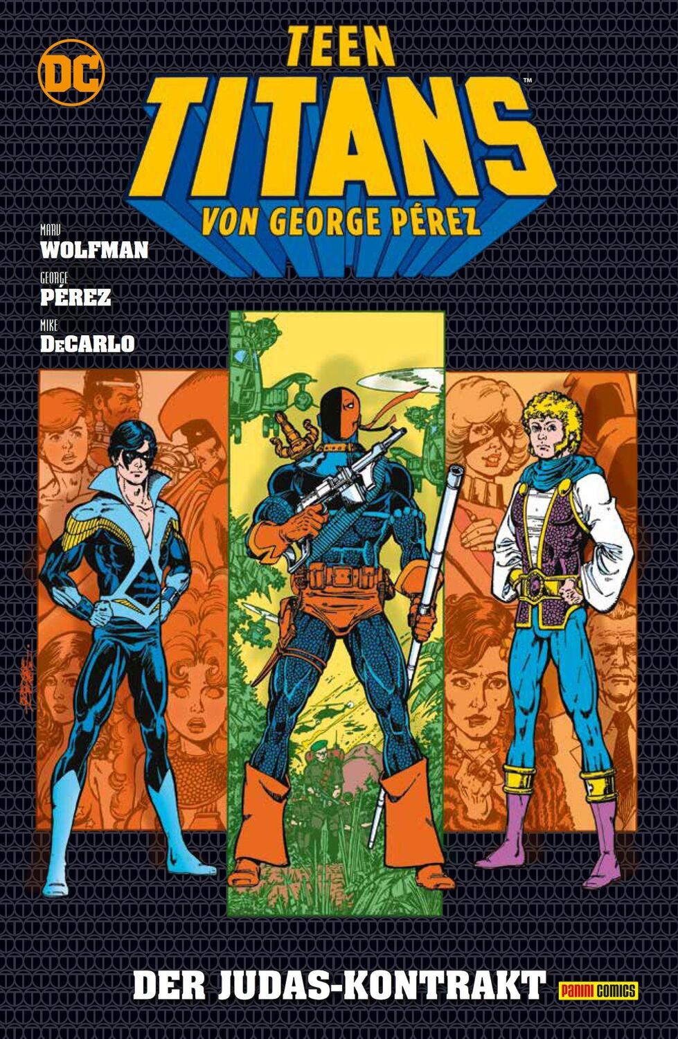 Cover: 9783741631368 | Teen Titans von George Perez | Bd. 7 (von 9): Das Judas-Kontrakt