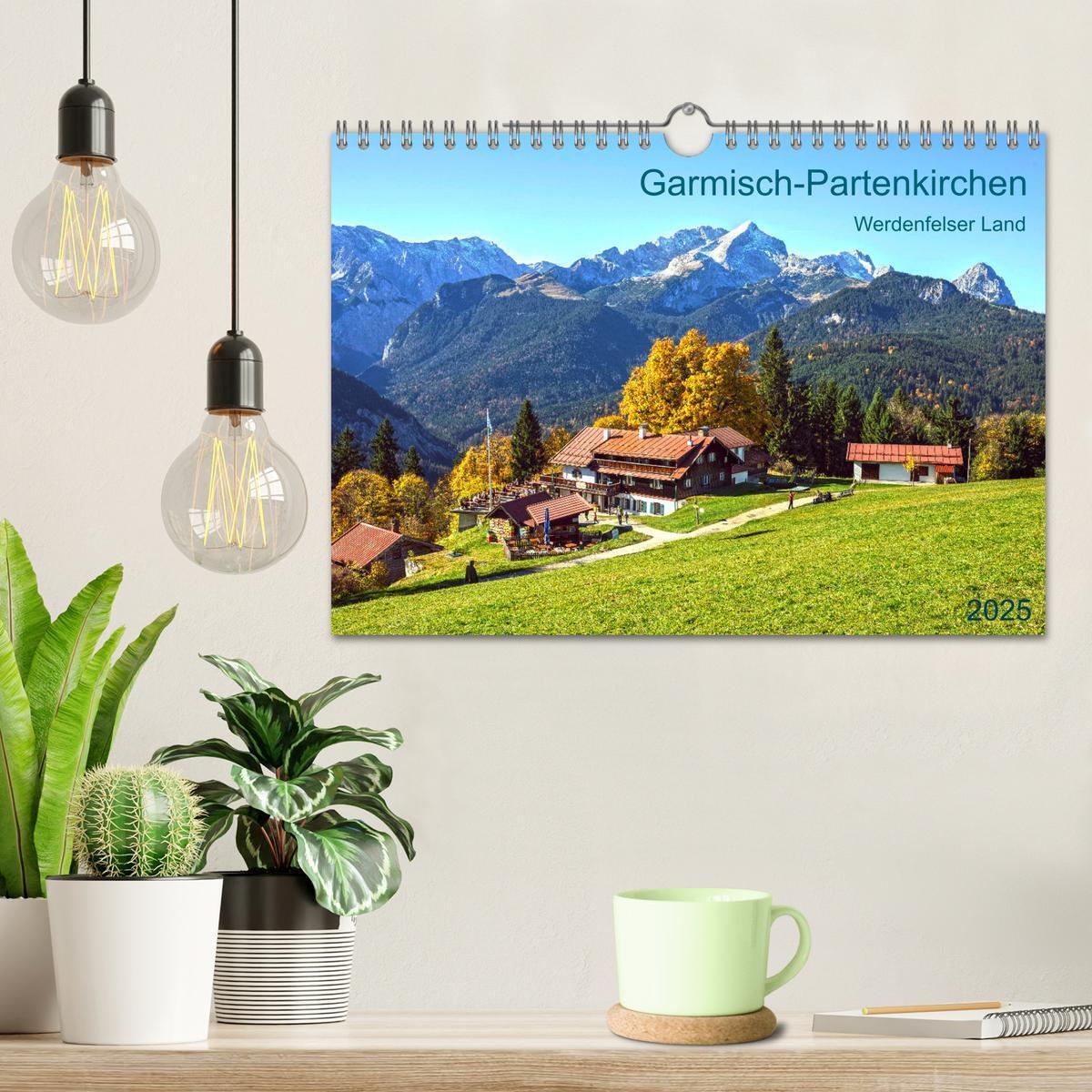 Bild: 9783435191703 | Garmisch-Partenkirchen Werdenfelser Land (Wandkalender 2025 DIN A4...