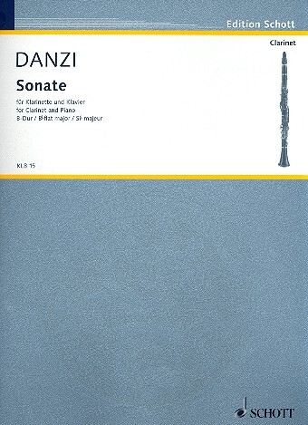 Cover: 9790001118781 | Sonate B-Dur | Franz Danzi | Buch | 44 S. | Deutsch | 1981