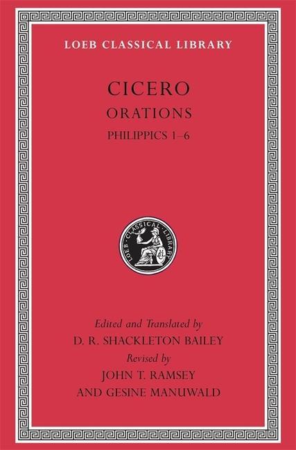 Cover: 9780674996342 | Philippics 1-6 | Cicero | Buch | Loeb Classical Library | Gebunden