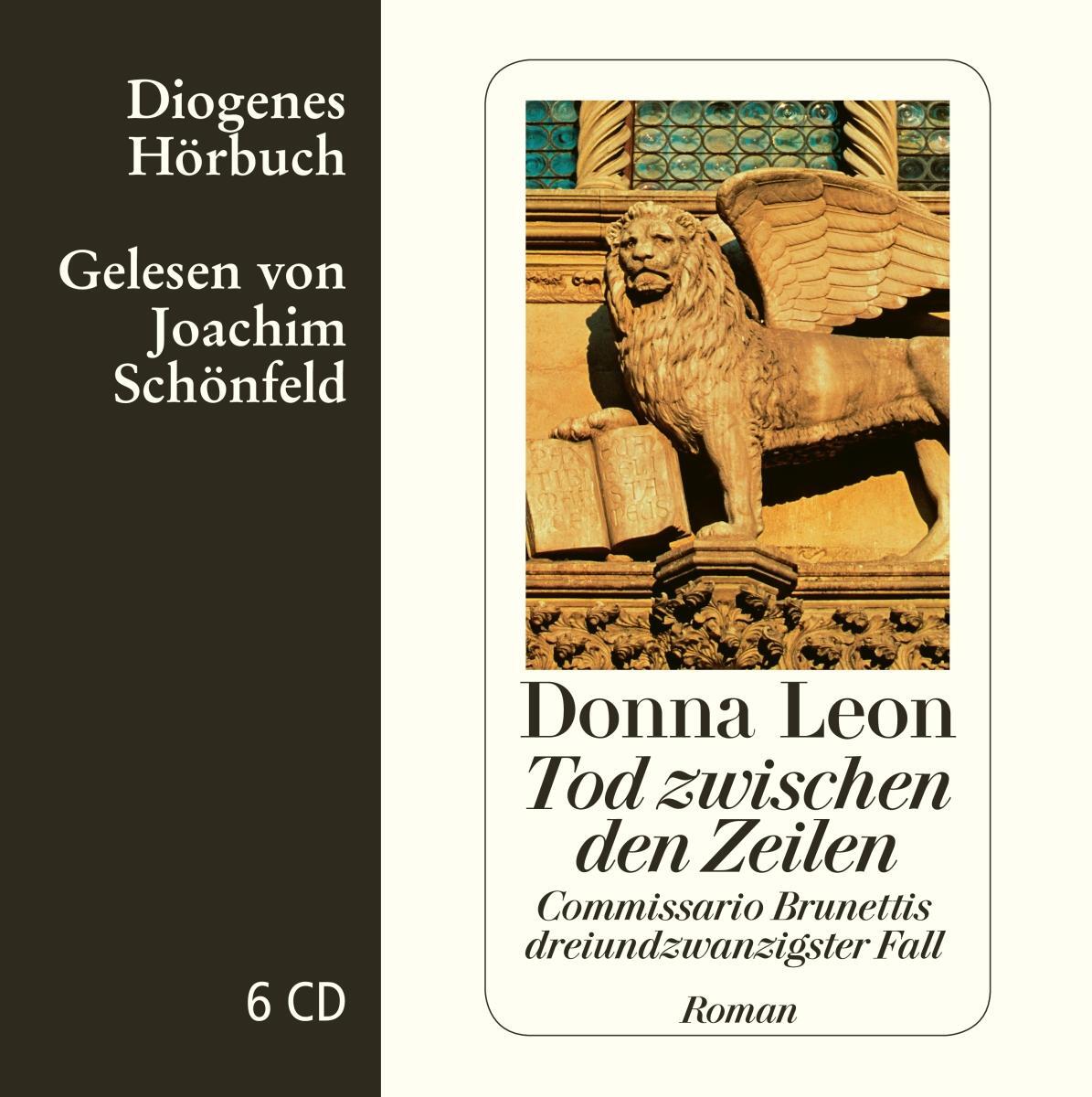 Cover: 9783257803617 | Tod zwischen den Zeilen | Donna Leon | Audio-CD | Commissario Brunetti