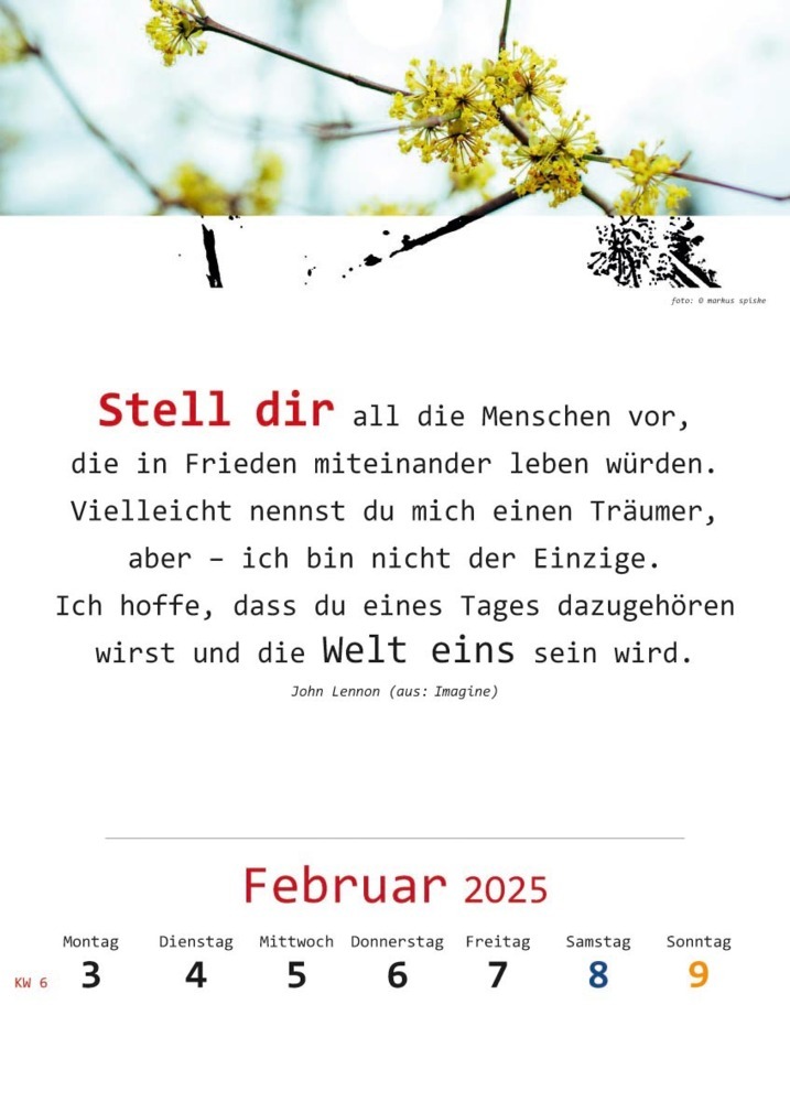 Bild: 9783948276348 | Ich-Kalender 2025 | Kalender | 54 S. | Deutsch | 2025 | Vision Creativ