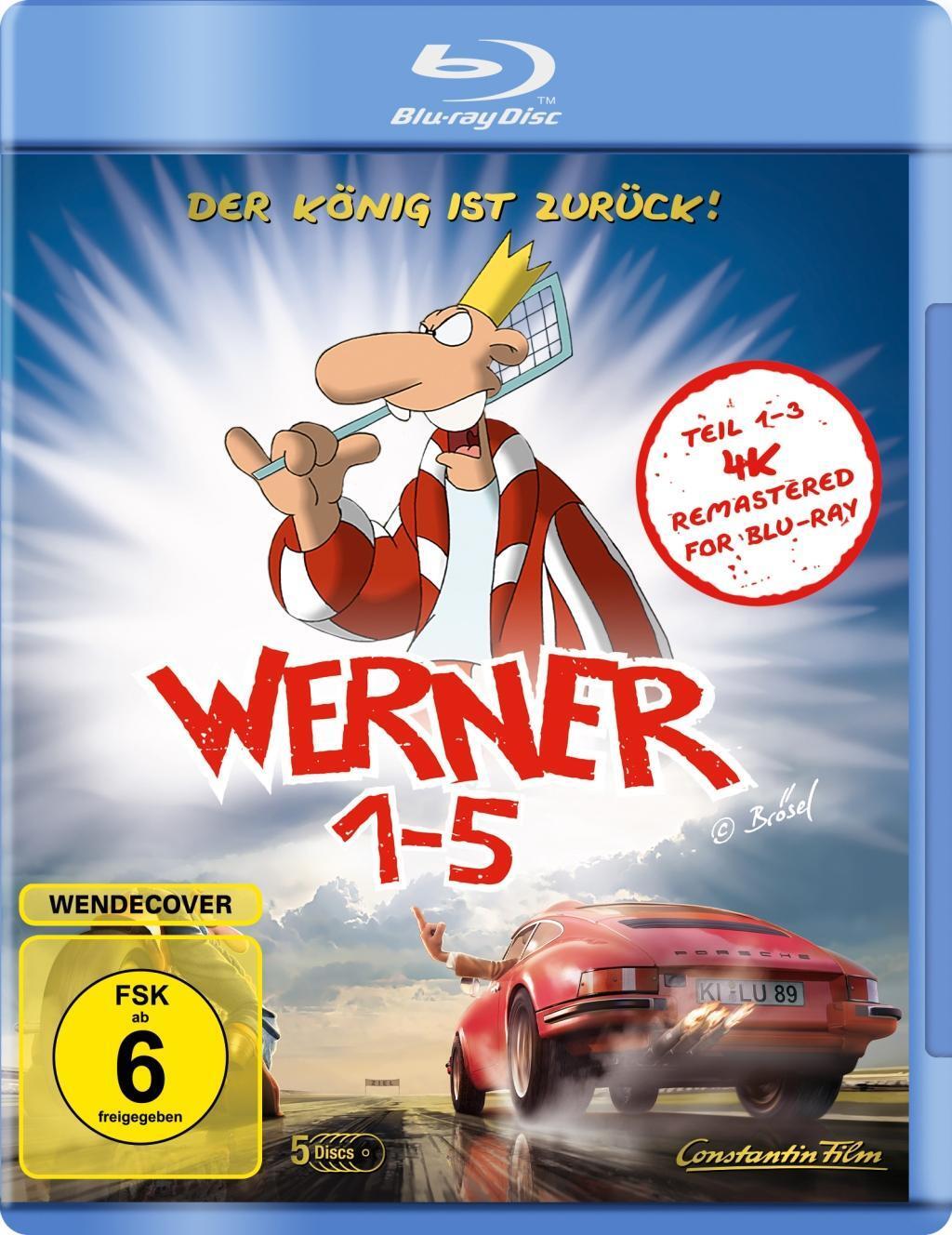 Cover: 4011976346487 | Werner 1-5 Königbox | Blu-ray Disc | 5 Blu-ray Discs | Deutsch | 2020