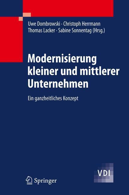 Cover: 9783540929260 | Modernisierung kleiner und mittlerer Unternehmen | Dombrowski (u. a.)