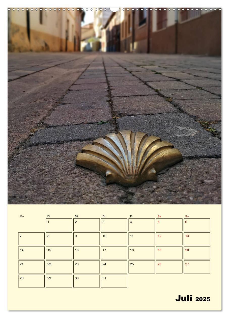 Bild: 9783435971572 | Buen Camino - Mein Jakobsweg - Camino Francés (Wandkalender 2025...