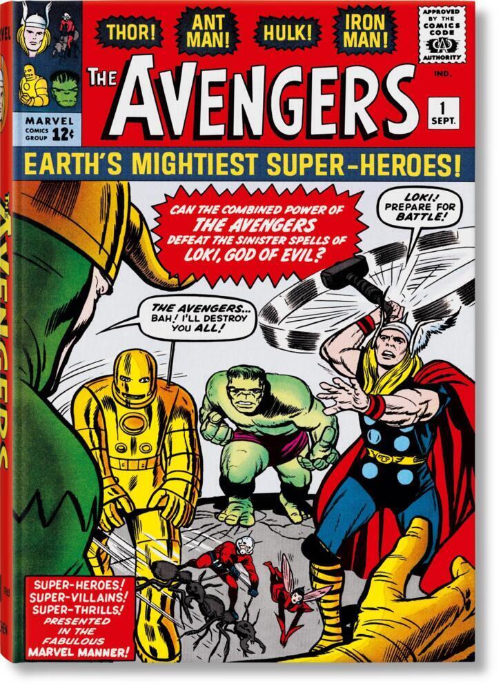 Cover: 9783836582346 | Marvel Comics Library. Avengers. Vol. 1. 1963-1965 | Kurt Busiek