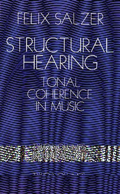 Cover: 9780486222752 | Structural Hearing : Tonal Coherence In Music | Felix Salzer | Buch