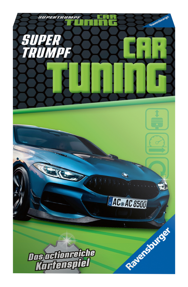 Cover: 4005556206841 | Ravensburger Kartenspiel, Supertrumpf Car Tuning 20684, Quartett...