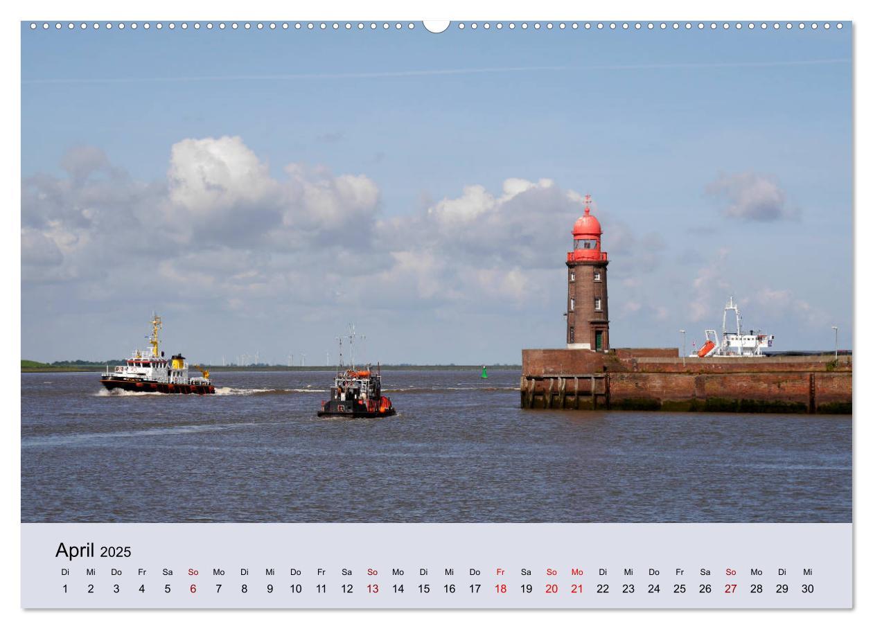 Bild: 9783435355686 | Bremerhaven. Die Seestadt an der Nordseeküste (Wandkalender 2025...