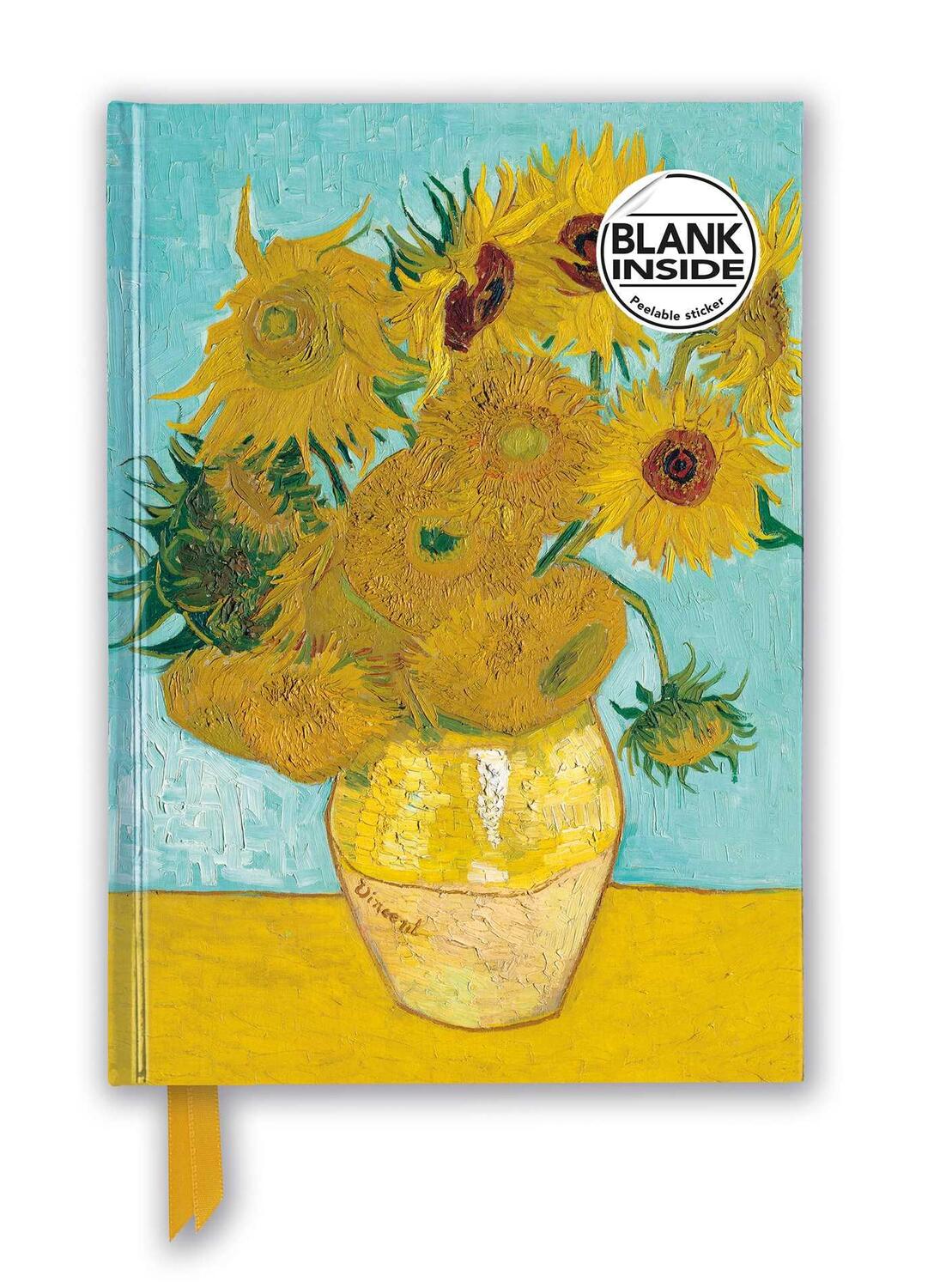 Cover: 9781787558564 | Vincent Van Gogh: Sunflowers (Foiled Blank Journal) | Buch | 176 S.
