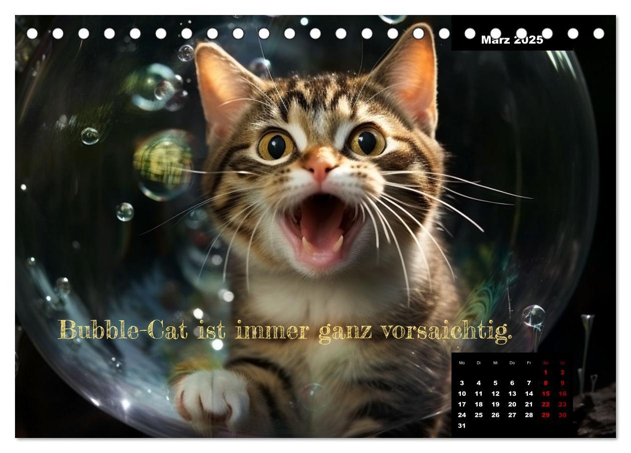 Bild: 9783383837753 | Katzen können alles, außer traurig. (Tischkalender 2025 DIN A5...