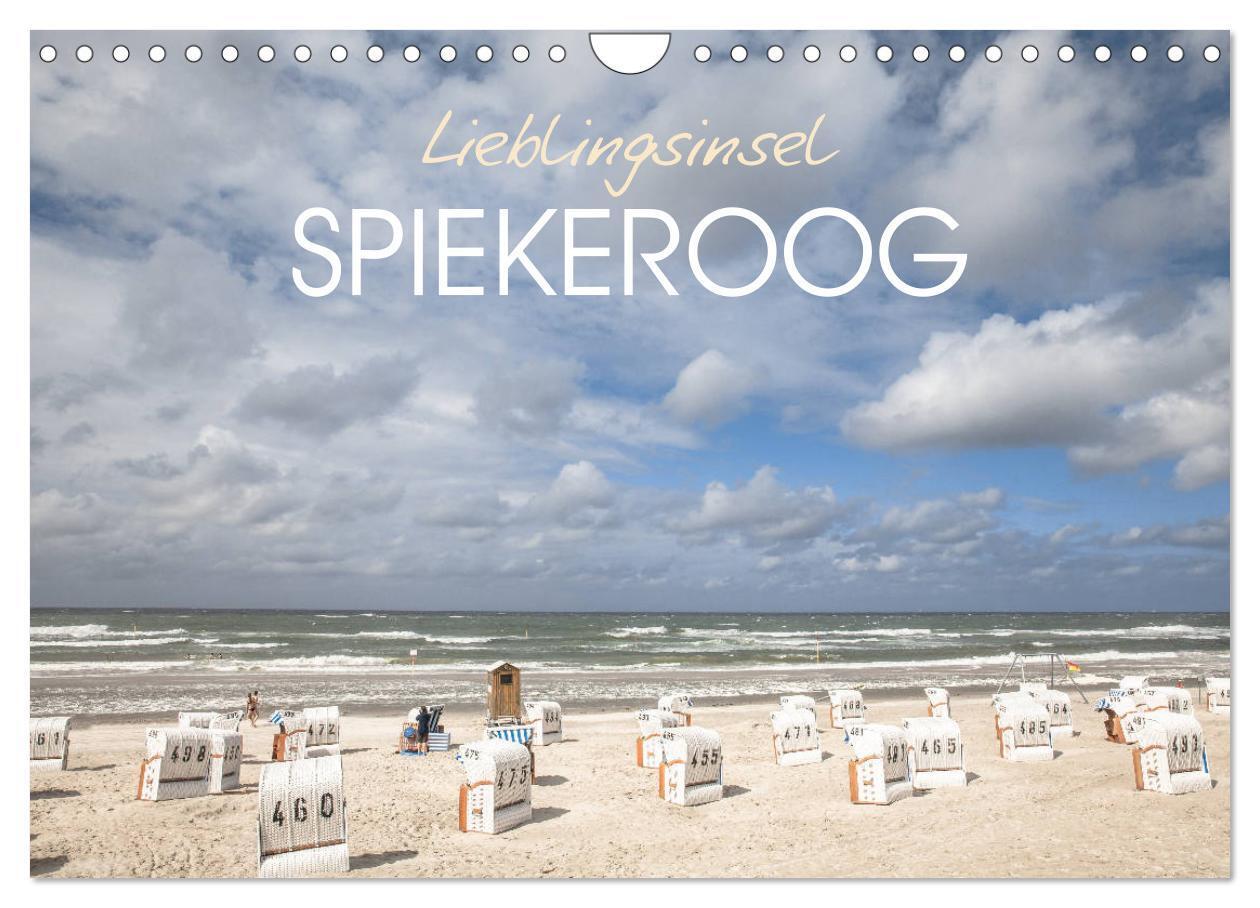 Cover: 9783435379255 | Lieblingsinsel Spiekeroog (Wandkalender 2025 DIN A4 quer), CALVENDO...