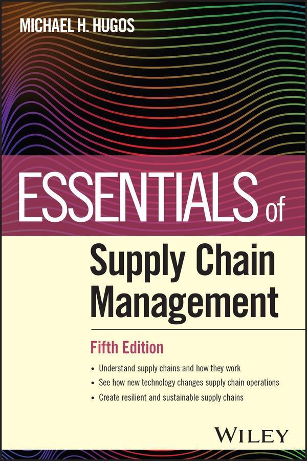 Cover: 9781394217311 | Essentials of Supply Chain Management | Michael H. Hugos | Taschenbuch