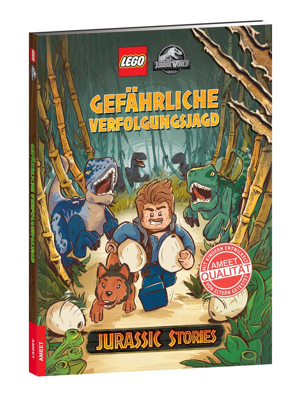 Cover: 9783960806950 | LEGO® Jurassic World(TM) - Gefährliche Verfolgungsjagd | Buch | 128 S.