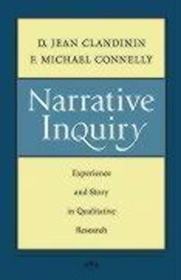 Cover: 9780787972769 | Narrative Inquiry - Experience and Story in Qualitative Research
