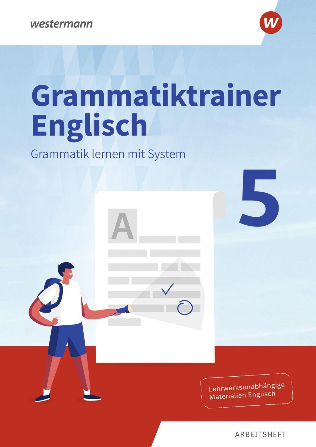 Cover: 9783141284058 | Grammatiktrainer Englisch 5. Arbeitsheft. Grammatik lernen mit System