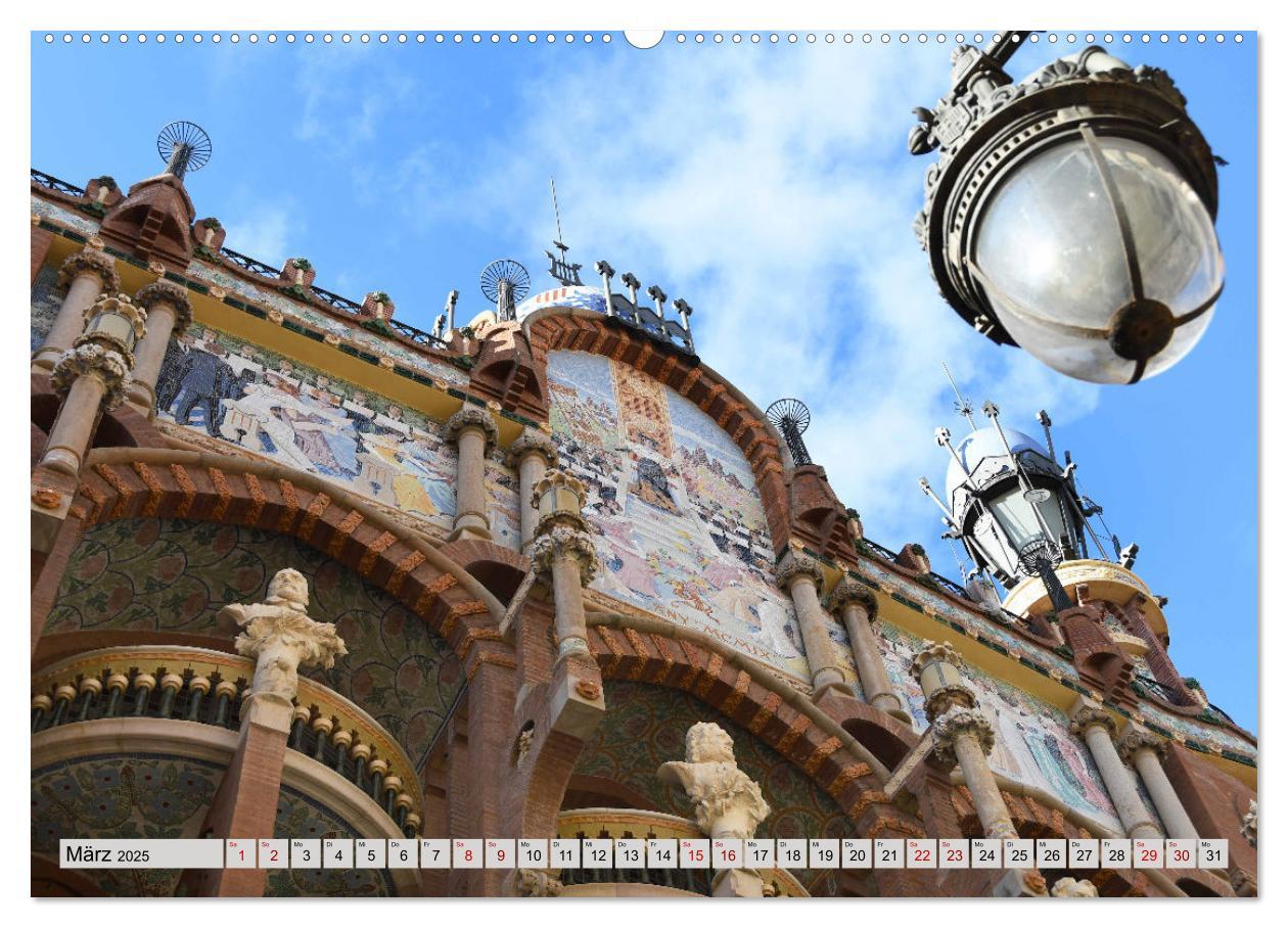 Bild: 9783383930515 | Ein bisschen GAUDI in Barcelona (Wandkalender 2025 DIN A2 quer),...