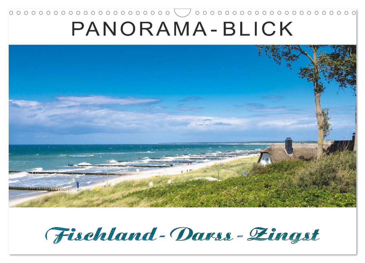 Cover: 9783435357581 | Panorama-Blick Fischland-Darss-Zingst (Wandkalender 2025 DIN A3...