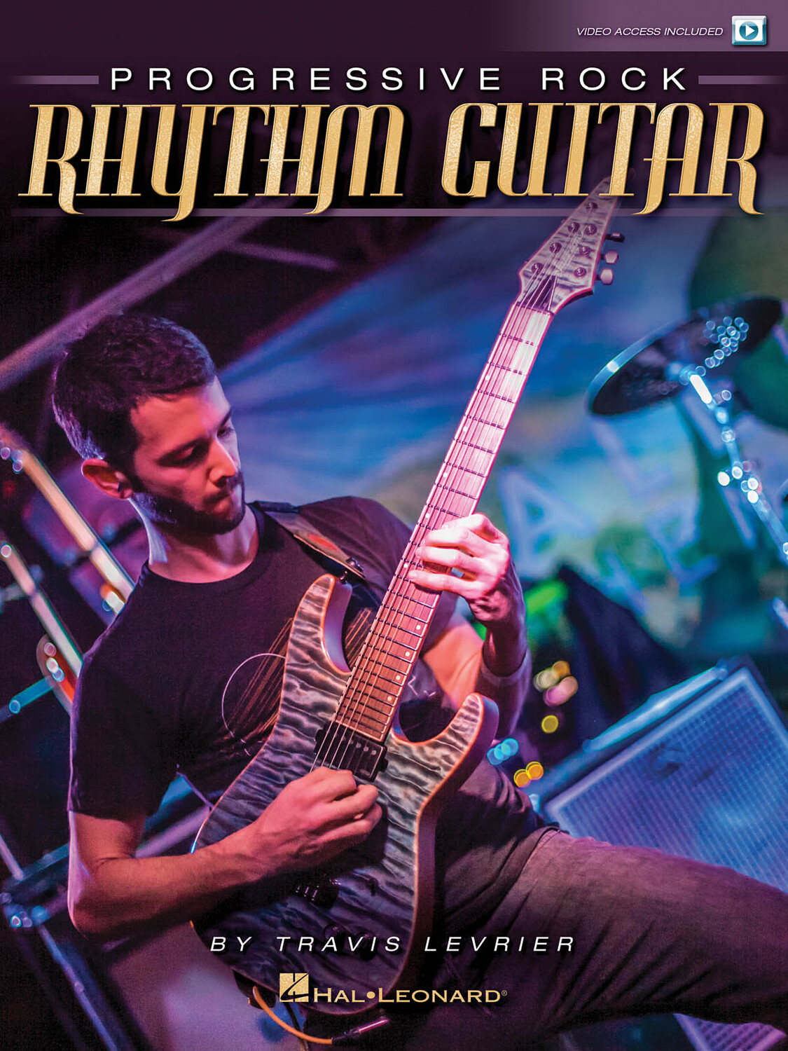 Cover: 888680088200 | Progressive Rock Rhythm Guitar | Travis LeVrier | Guitar Educational