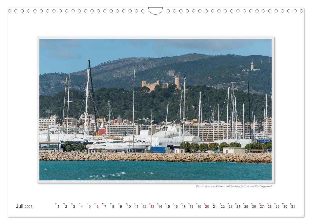 Bild: 9783435822713 | Emotionale Momente: Palma de Mallorca (Wandkalender 2025 DIN A3...