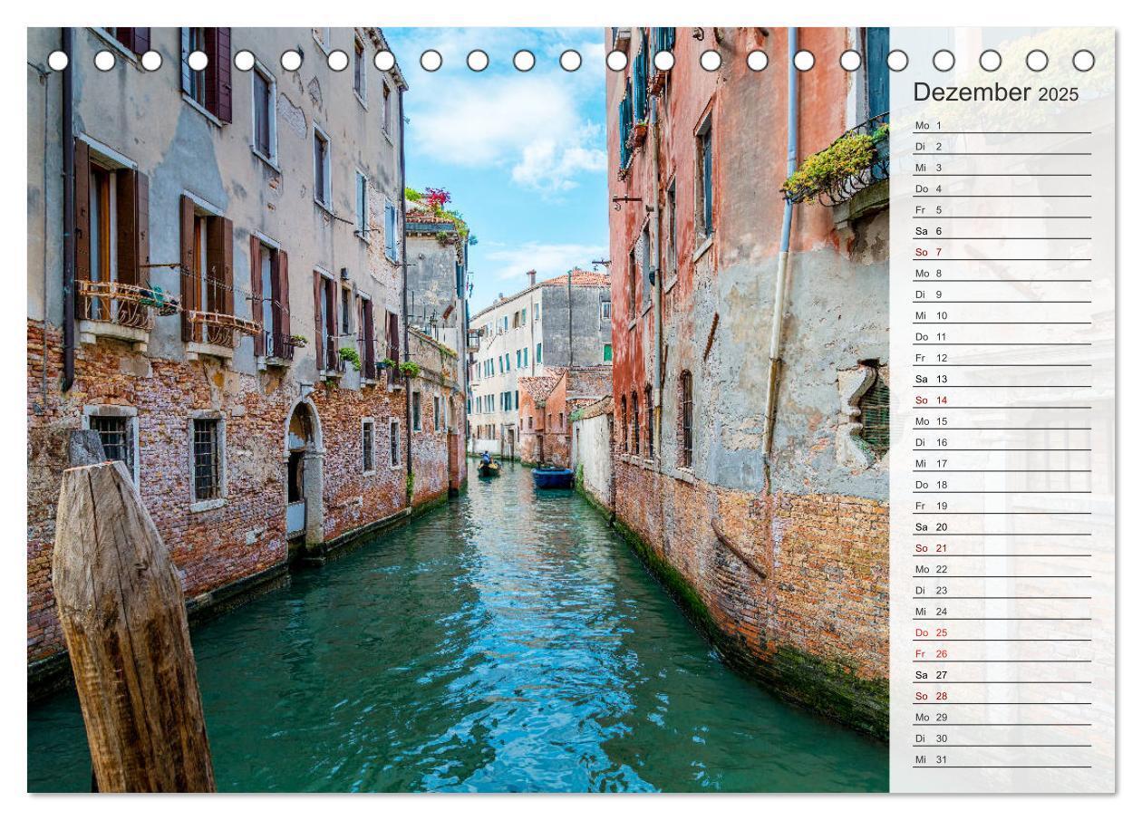 Bild: 9783435314669 | Venedig - Stille Momente (Tischkalender 2025 DIN A5 quer), CALVENDO...