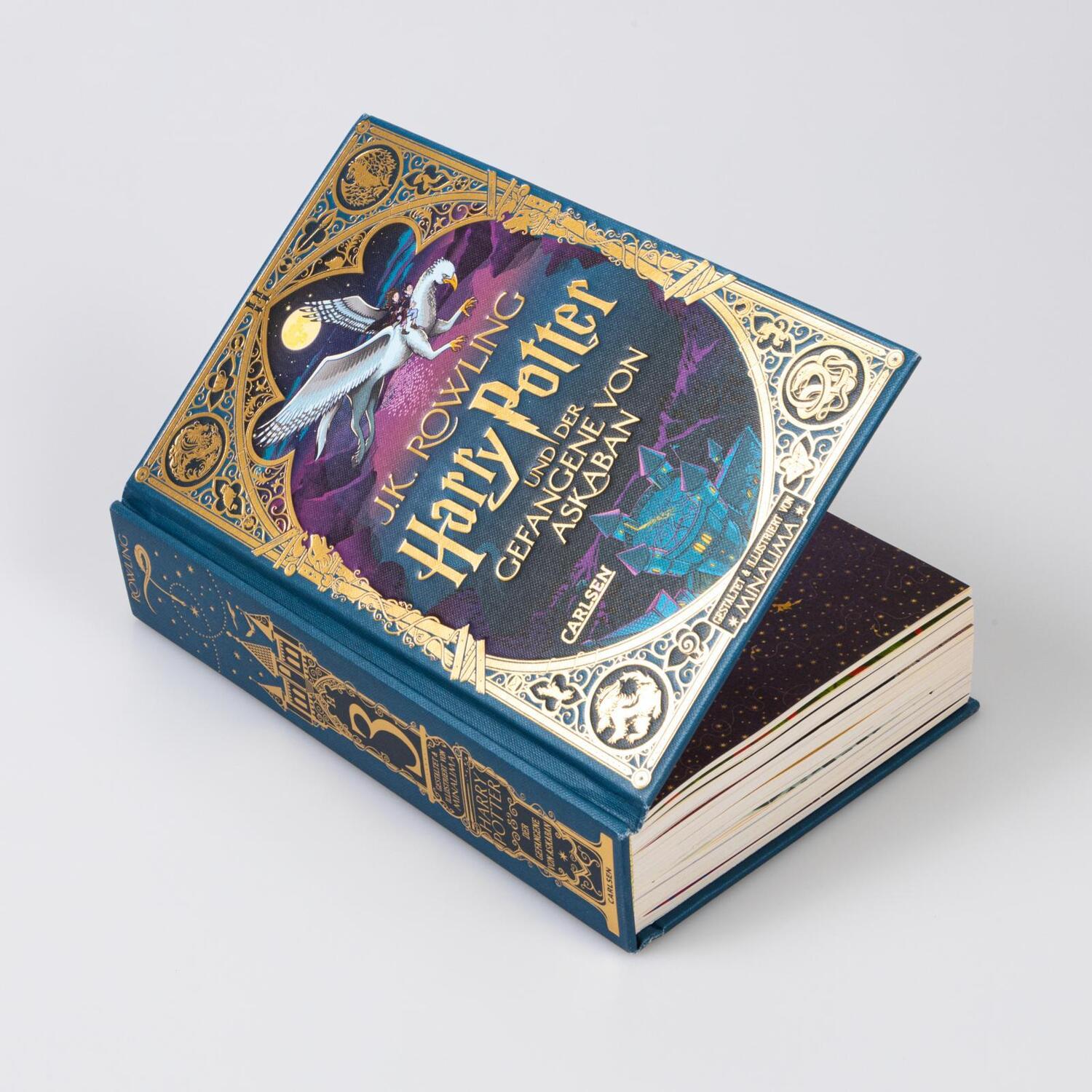 Bild: 9783551558336 | Harry Potter und der Gefangene von Askaban (MinaLima-Edition mit...