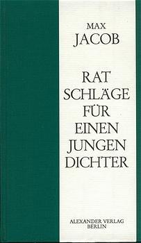 Cover: 9783923854165 | Ratschläge für einen jungen Dichter | Max Jacob | Buch | 48 S. | 1985
