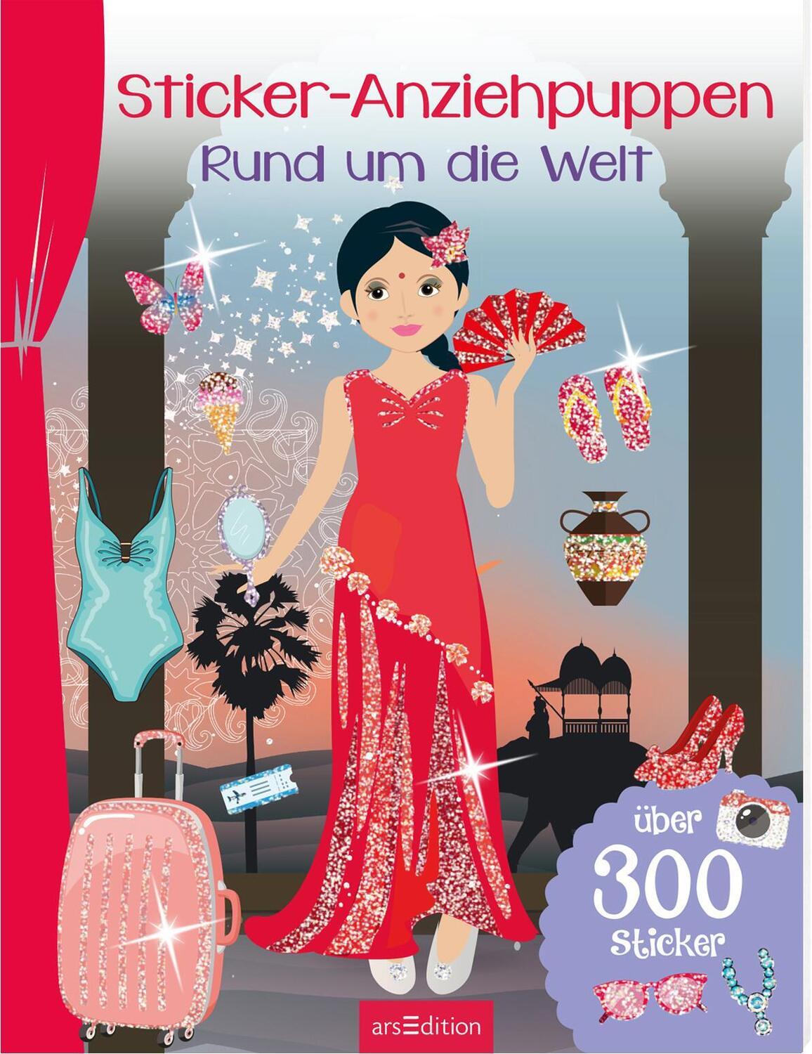 Bild: 9783845817408 | Sticker-Anziehpuppen - Rund um die Welt | Taschenbuch | 24 S. | 2017